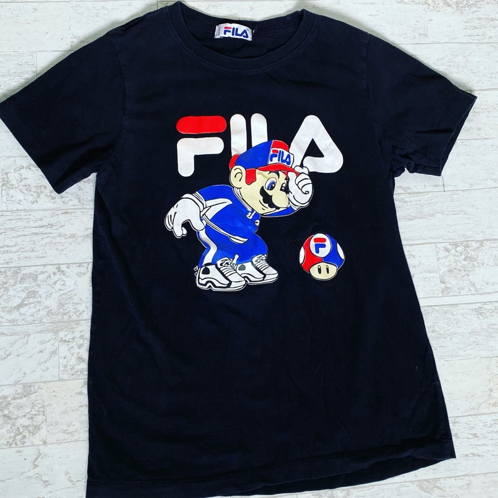 Fila x Super Mario Brothers Collab Graphic Tee